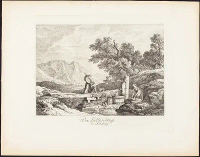 Der Lattenberg bei Salzburg (The Lattenberg near Salzburg)