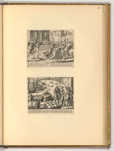Der Missbrauch des Gesetzes (Allegorie)