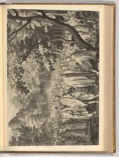 Der Prophet predigt auf der Lichtung