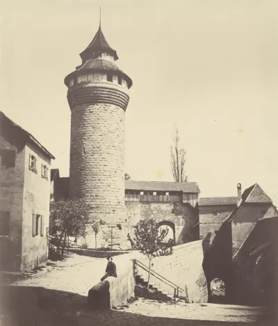 Der Runde Turm und der Festung in Nürnberg (The Round Tower and Fortress in Nuremberg)