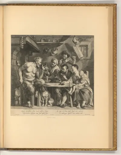 Der Satyr beim Bauern