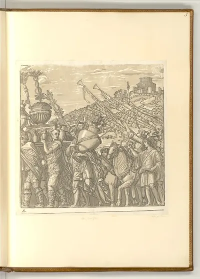 Der Triumph des Julius Cäsar: Blatt 4