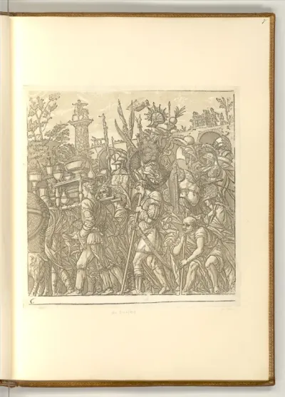 Der Triumph des Julius Cäsar: Blatt 6