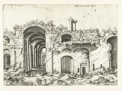 Derde gezicht op de Thermen van Diocletianus
