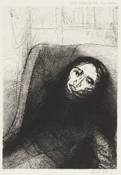 Des Esseintes, Frontispiece for A Rebours by J.K. Huysmans