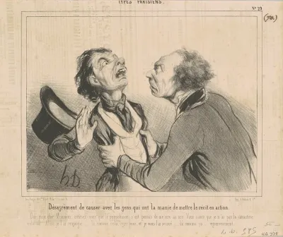 Désagrément de causer avec les gens...