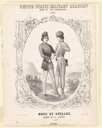 Design cover for West Point Song of the Graduates