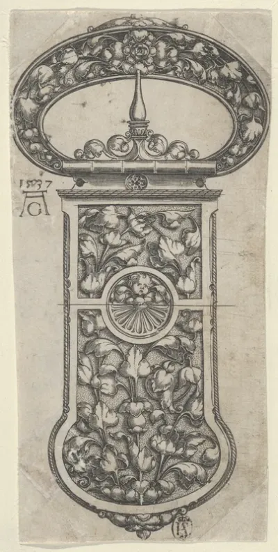 Design for a Buckle with Tendrils