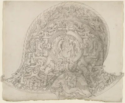 Design for a Burgonet Helmet