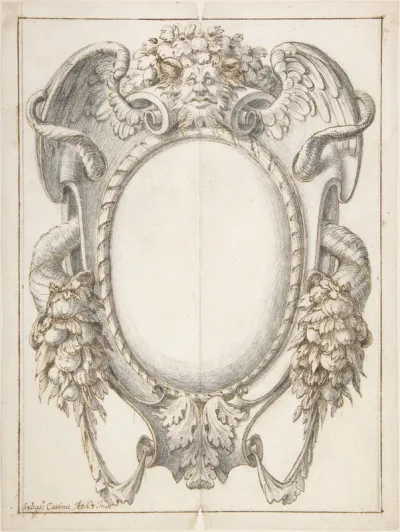 Design for a Cartouche for the "Raccolta di Cartelle Pubblicate per uso della Gioventù Studiosa"