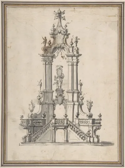 Design for a Catafalque