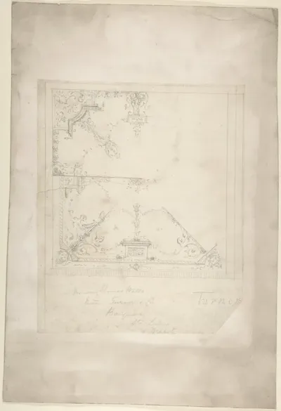 Design for a Ceiling for Thomas Wells