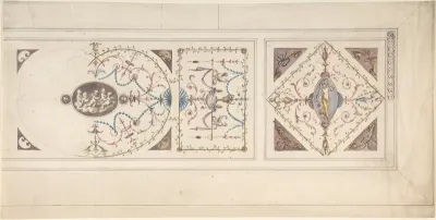Design for a Ceiling in the Manner of Pergolesi