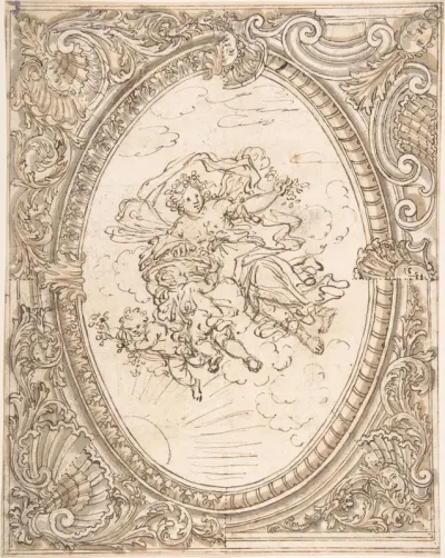 Design for a Ceiling with the Allegory of Dawn