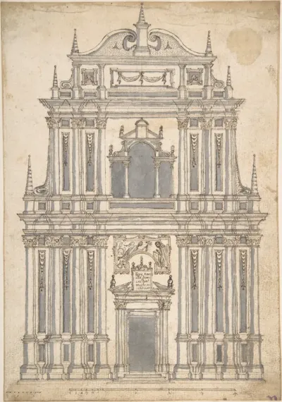Design for a Church Façade