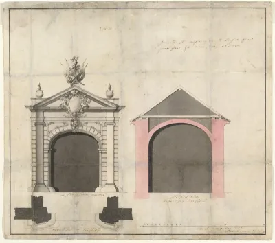 Design for a City Gate in Trier