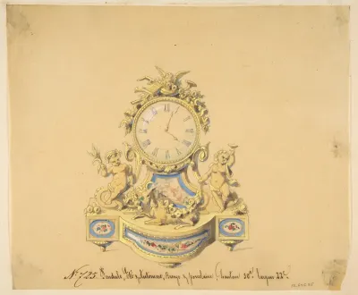 Design for a Clock: Summer and Autumn