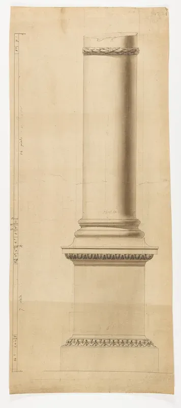 Design for a Column and Pedestal