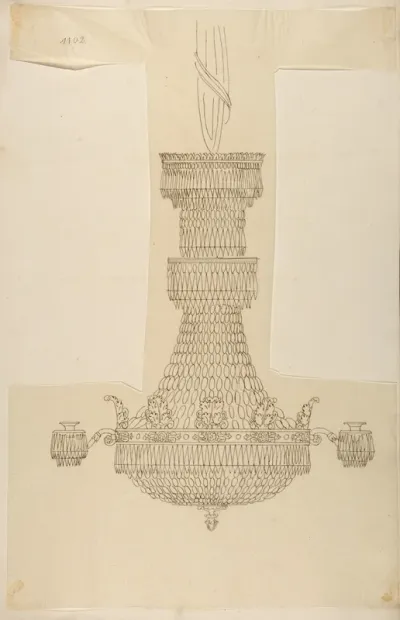 Design for a Crystal Chandelier