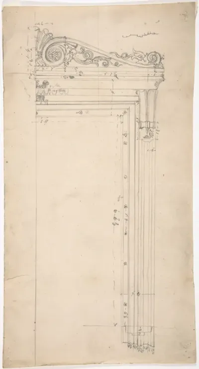 Design for a Door Frame, for 37 Tavistock Place, London