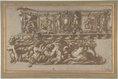Design for a Festival Float or Barge