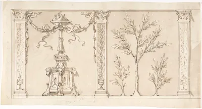 Design for a Frieze or Wall Decoration
