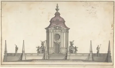 Design for a Funerary Monument