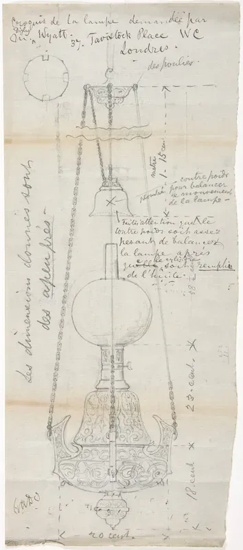 Design for a Hanging Lamp
