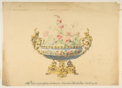 Design for a Jardiniere