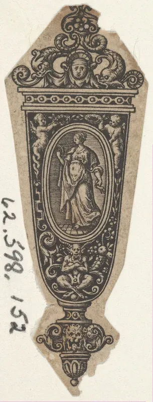 Design for a Knife Handle (Fragment from Manches de Coutiaus)