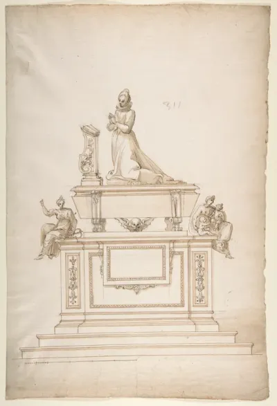 Design for a Lady's Tomb