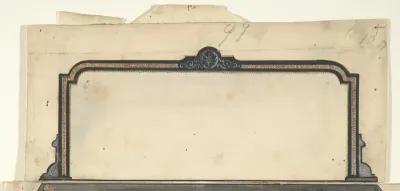 Design for a Mirror to go over a Cabinet