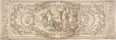 Design for a Panel with a Depiction of Bacchus and Ariadne