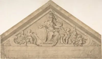 Design for a Pediment