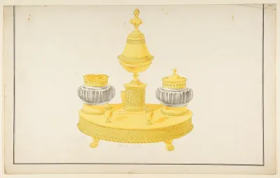 Design for a Pen and Ink Stand