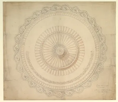 Design for a Porcelain Plate