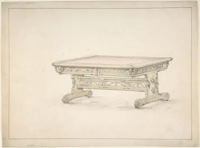 Design for a Renaissance Style Table