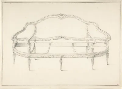 Design for a Settee
