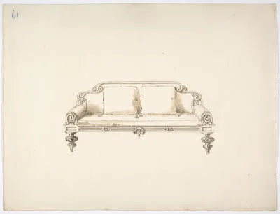 Design for a Sofa with Two Loose Cushions