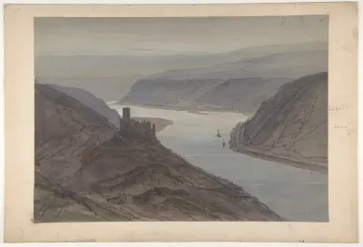 Design for a Stage Set at the Opéra, Paris