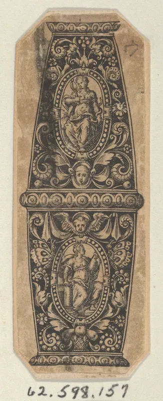 Design for a Sword or Dagger Handle with the Suicide of Cleopatra