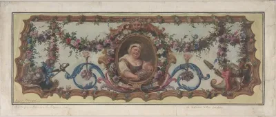 Design for a Tapestry Seat of a Sofa