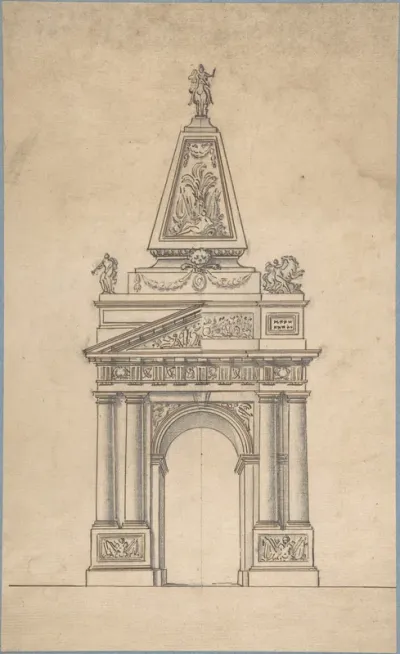 Design for a Triumphal Arch
