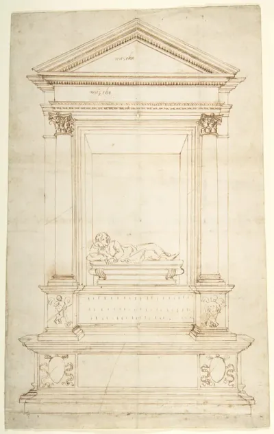 Design for a Wall Tomb