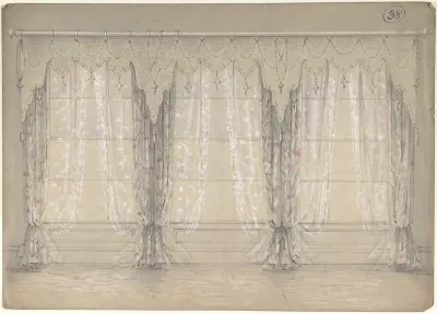 Design for a Wall with Three Windows