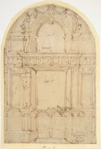 Design for a Wall with Two Windows