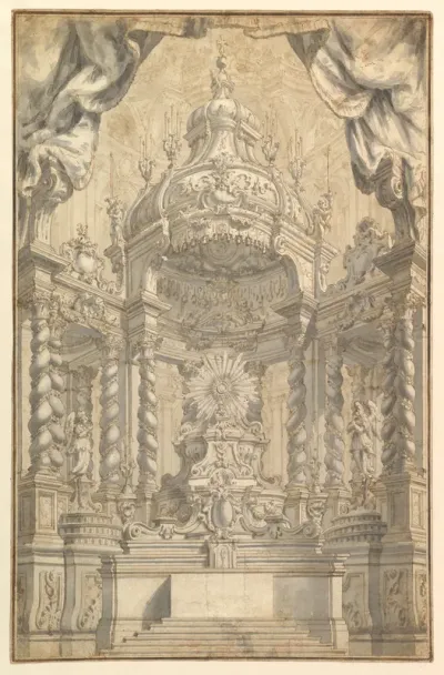 Design for Altar Decorations for a Liturgical Celebration