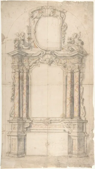 Design for an Altar: Two Halved Variants