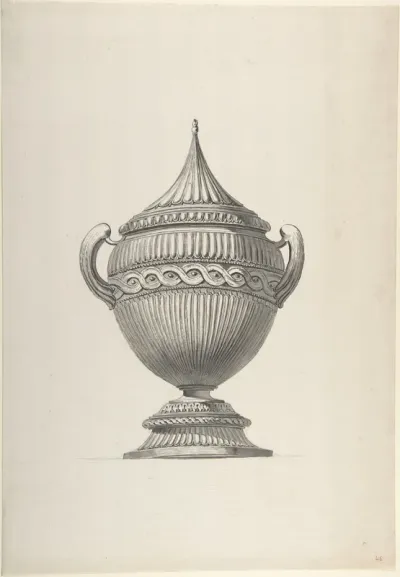 Design for an Urn with a Pointed Lid