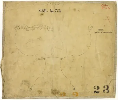 Design for Bowl No. 7751